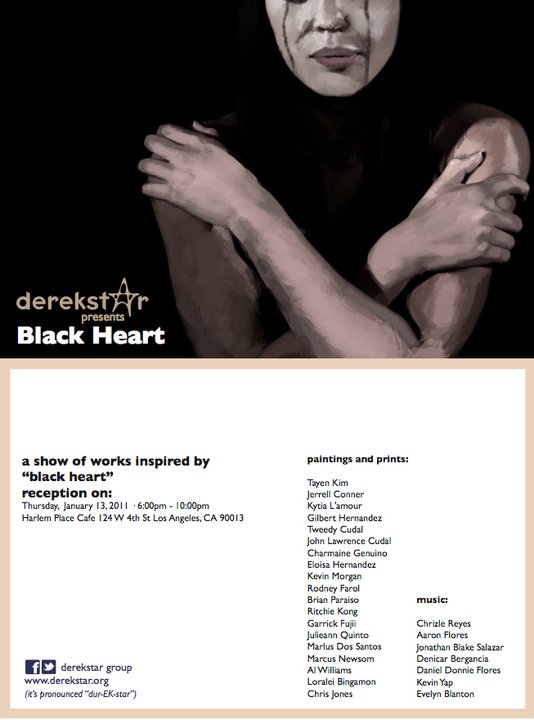 January 13th Derekstar has a big treat planned for the LA Artwalk the 